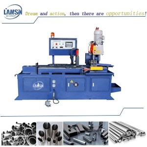 Automatic CNC tube cutting machine, Mc-425CNC Exact Pipe Cut Metal Ss Circular Saw Automatic Pipe Cutting Machine, Circular Cutter Machine China Pipe Cutting Carbide HSS Saw Blade Machine,  Angle Iron Cutting CNC Stainless Steel Pipe Cutting Tube Cut