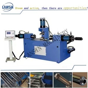 TM80 tube end forming machine, CNC Automatic Double-Head Rotary Tube End Forming Machine for Metal Material Tube Pipe