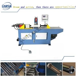 Pipe swaging machine, TM100 pipe end forming machine, TM80 tube end forming machine, CNC Automatic Double-Head Rotary Tube End Forming Machine for Metal Material Tube Pipe